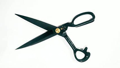 Black Carbon Steel Original Jupiter Multipurpose Tailor Scissor (10-Inches, Black)