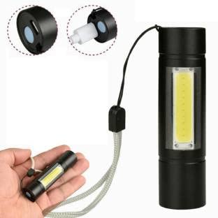 Flashlight + Desk Lamp Torch Light with 3 Modes Adjustable for Emergency and Activities, Emergence Rechargeable Mini and Pocket Torch Flash Light