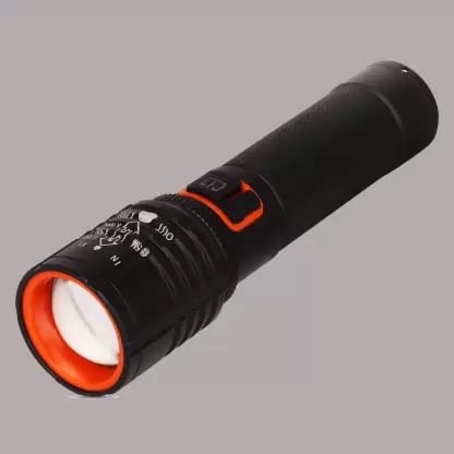 Nissi Mini Flashlight | Desk Lamp Light with Gift Box.Focus Zoom Torch Light with 3 Modes Adjustable for Emergency Activities (MZ-035)