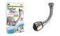 turbo flex FILPO Sprayer Attachment Adjustable Faucet 360 Rotate Flexible Kitchen Water Shrunk Tap Nozzle (White)