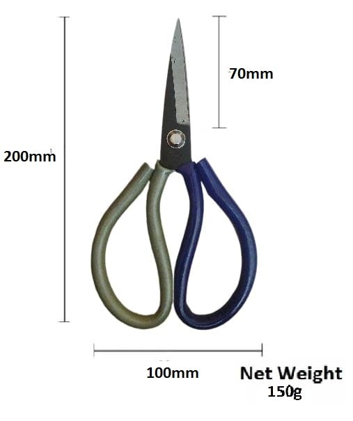 Scissor Cutter | It's Use to cut Leather,Fiberglass Mosquito Mesh,SS Mosquito Mesh,Aluminium Sheet,Paper,Cloth,Gardening,Craft | Pack of 1Pcs