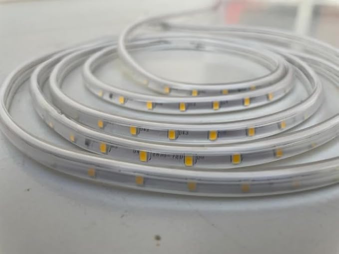 LED Strip Rope Light for False Ceiling/POP, Waterproof, with Remote Controller, Decorative Light for Diwali and Christmas (RGB (Running), 10 Meter)