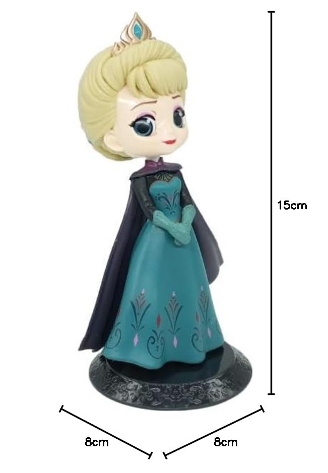 Cute Princess Elsa Model C Action Figure Figurine to be Assembled