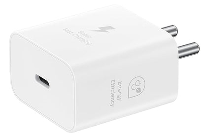 Samsung 25W Type-C Travel Adaptor without Cable, White