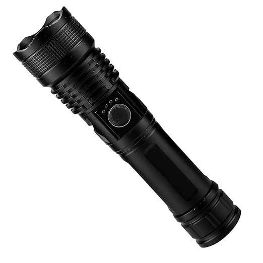 5 Modes Flashlight, Super Bright 100W Light LED Torch Light