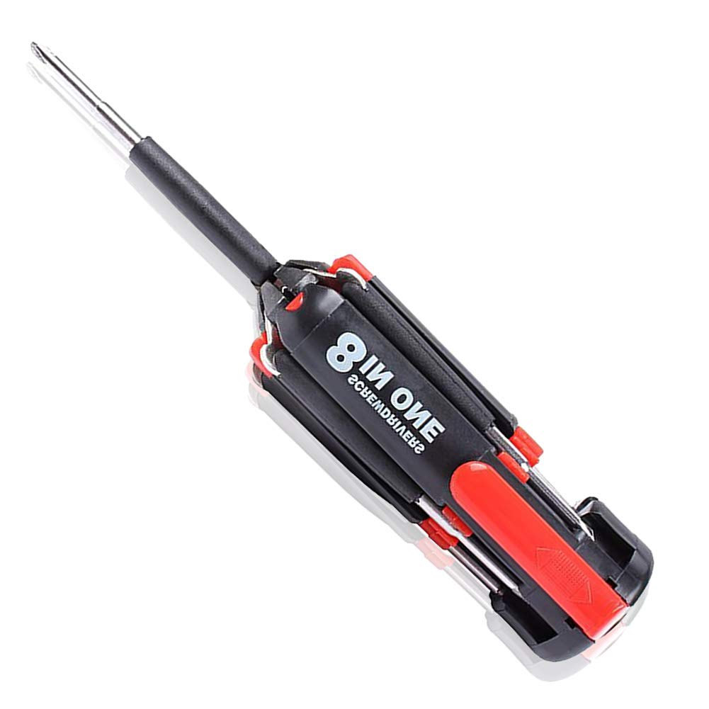 8in1 Multifunctional Screwdriver kit with LED Torch