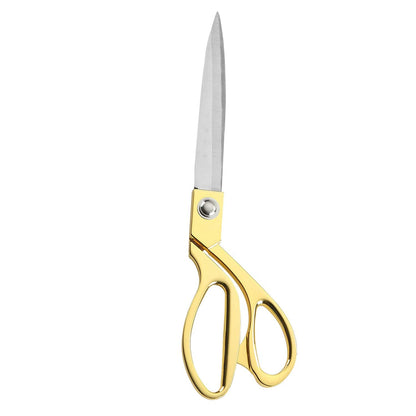 Tailoring Gold Sharp Stainless Steel Blade Fabric Cutting Scissors 10.5 Inch (K 38)