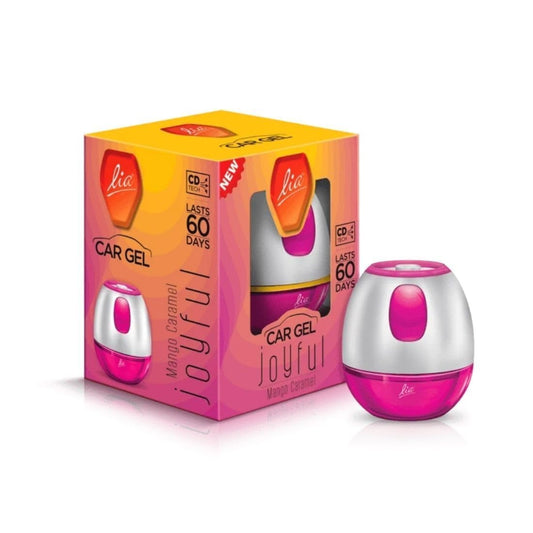 car air freshener perfume, Exclusive for car and office uses gel perfume uses nano diffusion technology (Mango caramel)