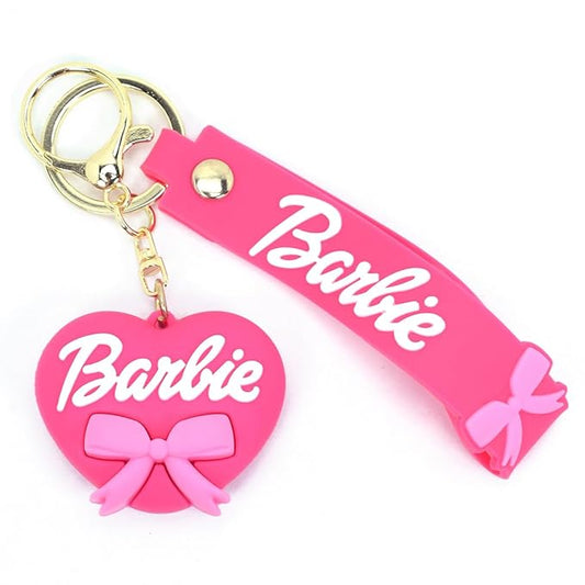 Fashion Fun Everywhere with Glamorous Barbie Doll Big Size 3D Key rings Suitable For Girls Gift, Car, Bag Charm