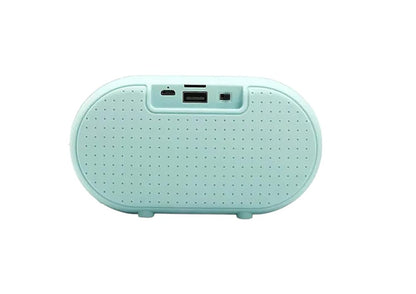 Portable Wireless Speaker with Rechargeable Battery | Wireless Stereo Speaker with Studio Quality Sound | Lightweight Super-Compact Travel Speaker (Blue)