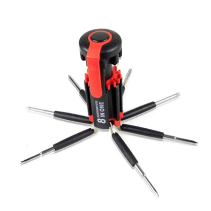 8in1 Multifunctional Screwdriver kit with LED Torch