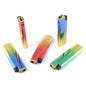 Lighter Pack of 5 Multi Color Lighters with Changeable Body Panels - Pocket Lighters