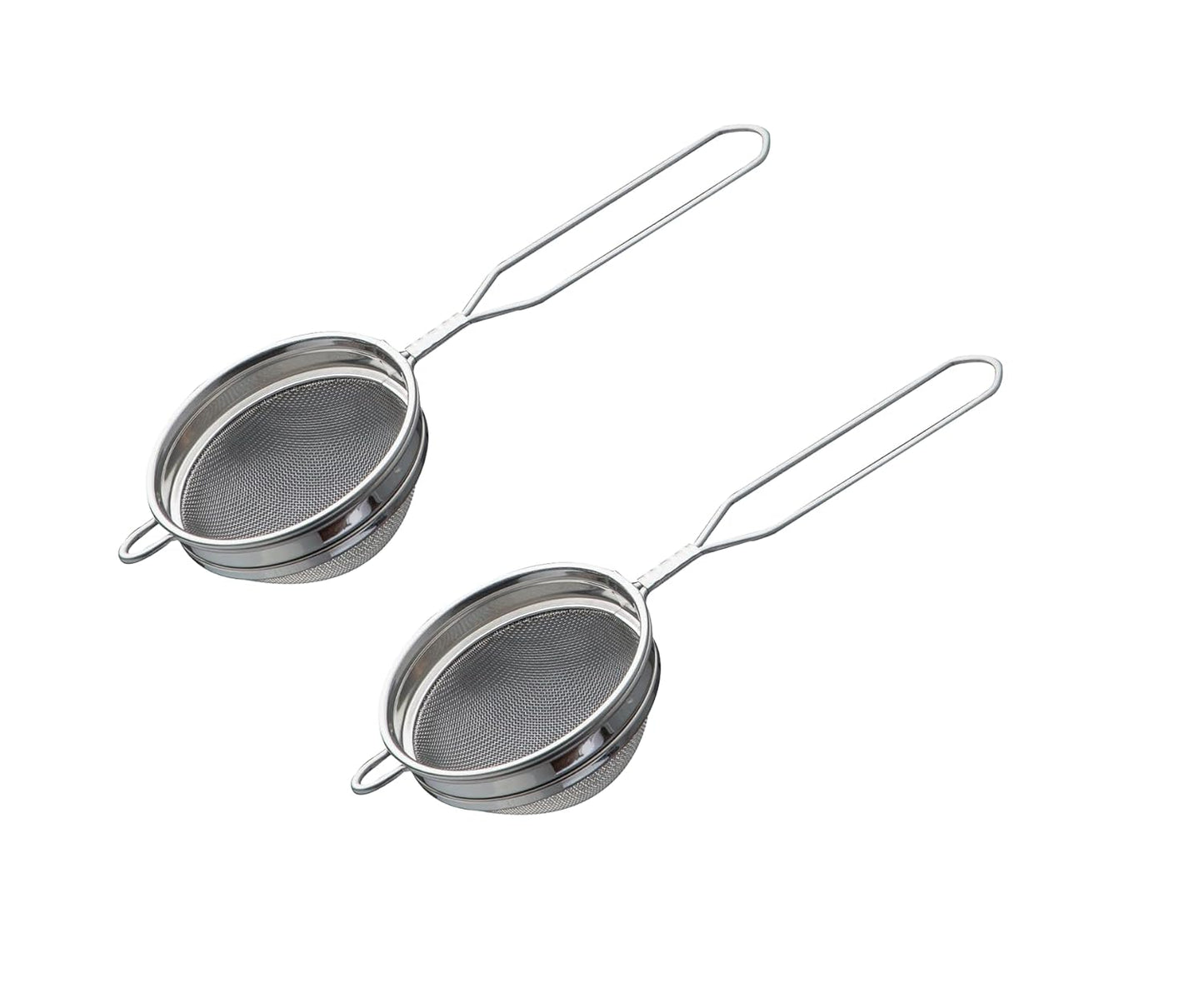 Small Stainless Steel Tea Strainer for Kitchen, Filter with Mesh,Filtration Chhani, Infuser - Tea Strainer for Loose Leaf Tea Chalni