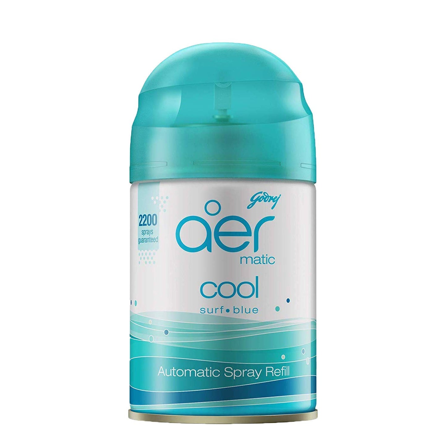 aer Matic Refill - Automatic Room Fresheners | Cool Surf Blue | 2200 Sprays Guaranteed | Lasts up to 60 days (225ml)