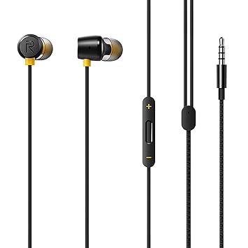 Buds 2 Wired in Ear Earphones with Mic (Black)