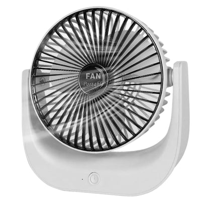 Portable Rechargeable Desk Fan: Mini Fan for Wide Angle Cooling on Your Favourite Place BEST FOR GIFTING YOUR Friends/relatives/Collegues