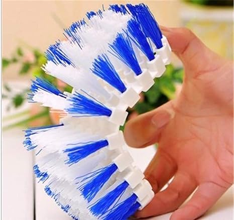 Flexible Washing Brush, Plastic Flexible Cleaning Brush for Kitchen Home Bathroom, Multicolor, Pack of 3