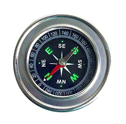 Stainless Steel Directional Pocket Magnetic Compass/Magnetic Compass Direction,7.5 * 7.5 * 1.2 cm