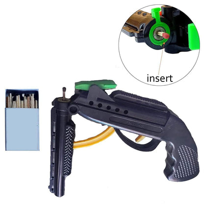 Matchstick Big Size Gun Diwali Toy Match Gun for Kids Girls & Boys (30cm X 10cm) (Pack-1)