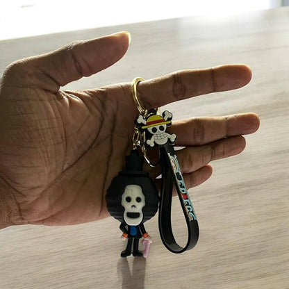 Premium Anime Keychain, Cartoon Keychain, 3D Anime Character Designed Keychain, Manga Keychain, One piece Keychain Best Gift For All Age