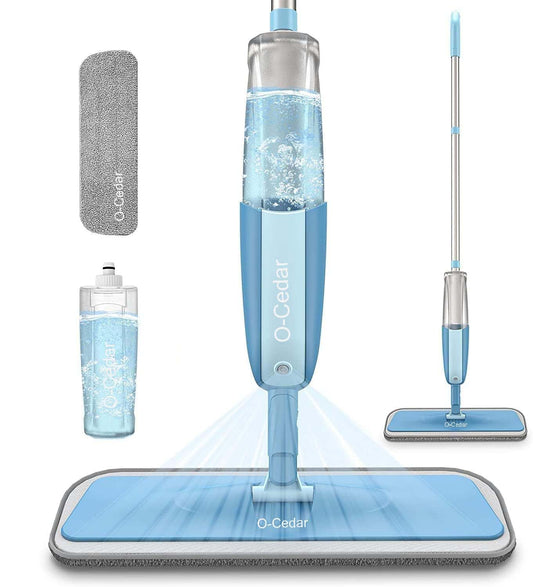 Microfiber Floor Cleaning Spray Mop with Removable Washable Cleaning Pad and Integrated Water Spray Mechanism,360 Degree Easy Floor Cleaning i31(Multicolour)