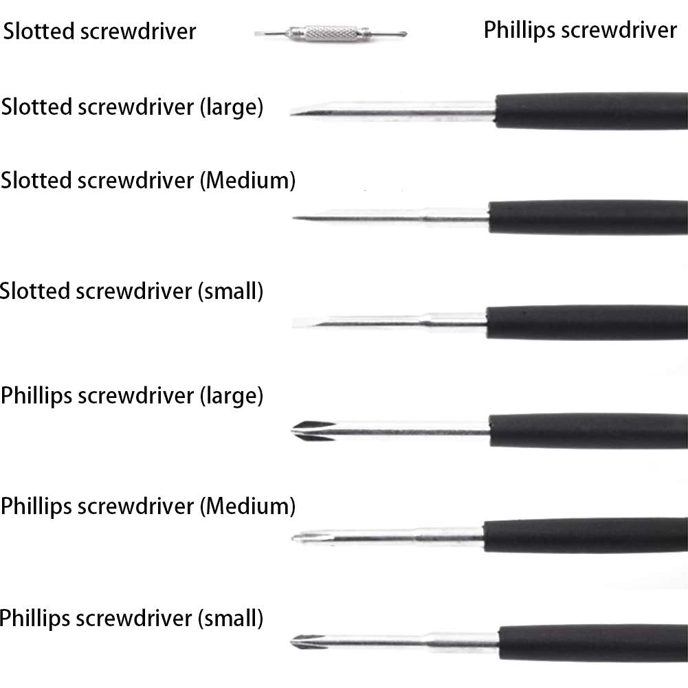 8in1 Multifunctional Screwdriver kit with LED Torch