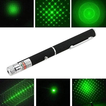 Nissi Laser Light Powerful Battery Powered |Multi-Purpose Green Laser Pointer - 2000 Metres Range| Portable, Cat Laser Toy, Green Pointer for Presentations, Stargazing, Hiking,(Green Light)