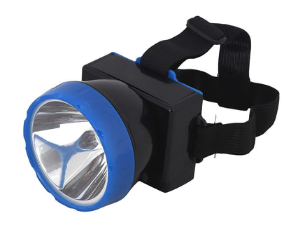 Rechargeable Headlight Torch/Head searchlight 20 W Laser Led, 150 Lumens. Colour Red/Orange/Blue/Yellow, Any one Piece Will be Send as per Availability