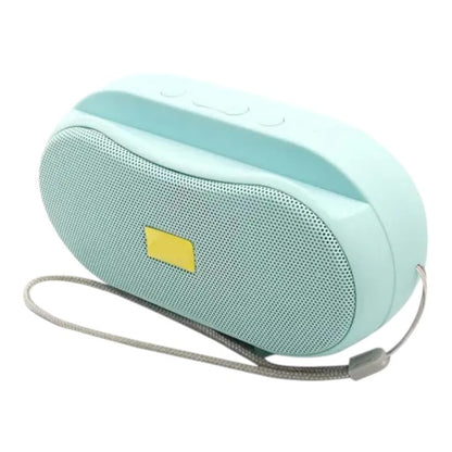 Portable Wireless Speaker with Rechargeable Battery | Wireless Stereo Speaker with Studio Quality Sound | Lightweight Super-Compact Travel Speaker (Blue)