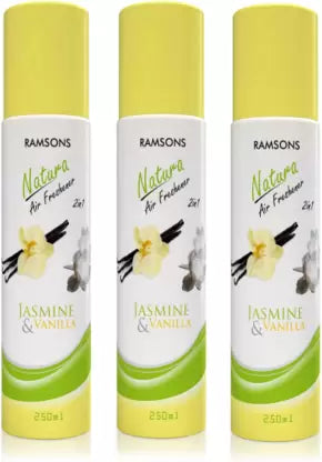 Jasmine And Vanilla Spray  (3 x 250 ml)