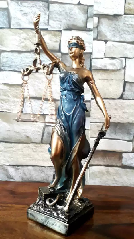 Lady Justice Statue of Law Decorative