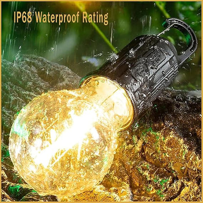 Camping Lamp, 10x Warm Light, Portable, Weatherproof