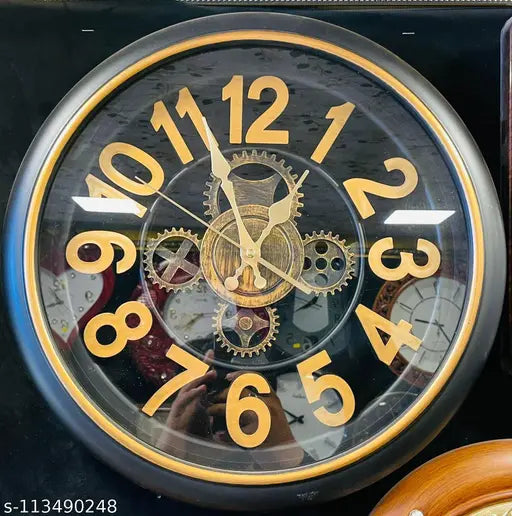 Vintage Transparent Wall Clock