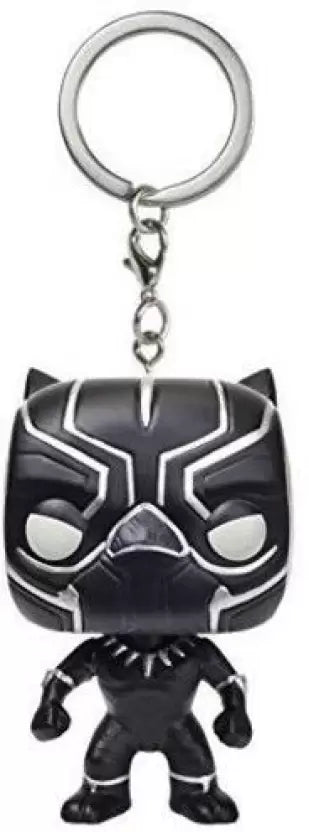 Black Panther inspired Keychain Action Figure Collectible key Chain (3 cm) Key Chain