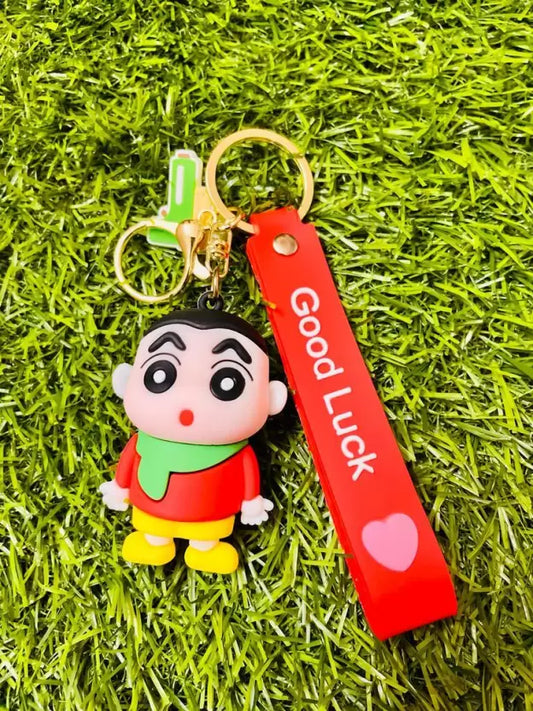 Winters Shinchan Theme keychain 3D pvc keyring Key Chain