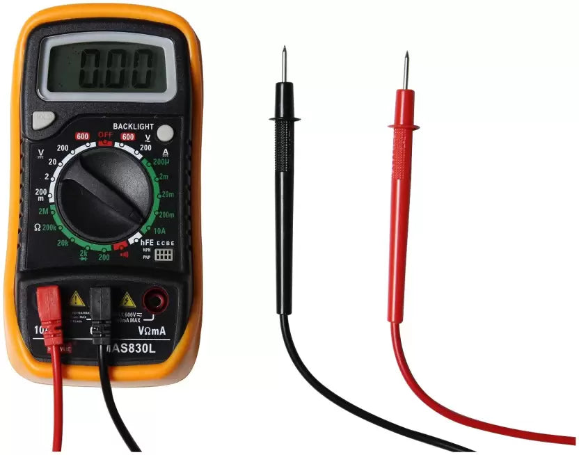 DT9205A Digital Multimeter  (Yellow, Black 2000 Counts)