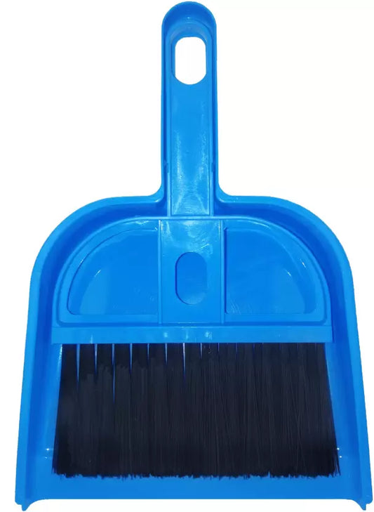 ALB Plastic Dustpan  (Blue, Black)