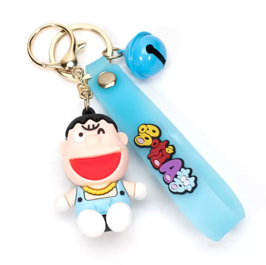 World Famous Japanese Doraemon Singer Jian 3D Keychain Stylish Acessory Key Chain