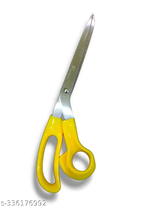 Multi-Purpose Heavy Duty & Anti-Rust Stainless Steel Scissors for Office, Household, Crafts and Kitchen (Color May Vary)