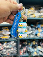 Donald duck 3D PVC Silicone Rubber Keychain - Complete with Lanyard Hook and Metal Chain Holder for Your Backpack Bags and Keyring Collection