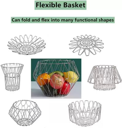 Steel  Product Breadth : 10 Cm  Product Height : 5 Cm  Product Length : 17 Cm  Net Quantity (N) : Pack Of 1  Brim Basket-1Pcs