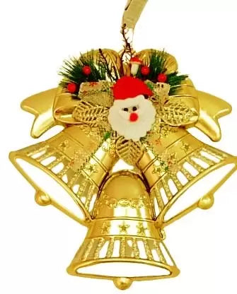 handicraft akshaadi Christmas Swag  (Gold Pack of 1)