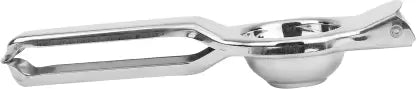 Steel Lemon Squeezer with Bottle Opener Hand Juicer  (Silver)