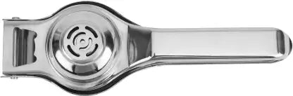 Steel Lemon Squeezer with Bottle Opener Hand Juicer  (Silver)