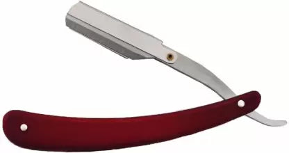 Straight Barber Beard Hair Salon Razor-?Red?