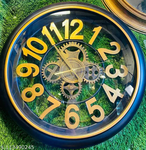 Vintage Transparent Wall Clock